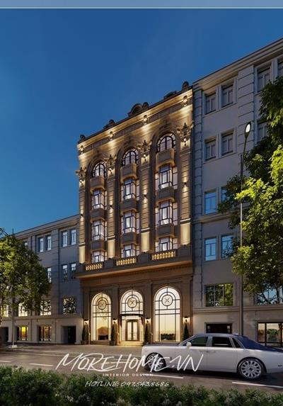 Thiết kế kiến trúc tòa nhà văn phòng 